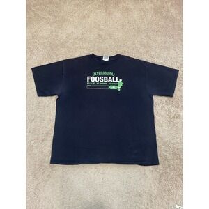 Vintage 90s Adidas Intramural Foosball T-Shirt Size XL
